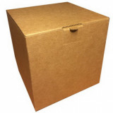 Подарочная коробка для кружки Бурая